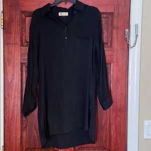 long sleeve, short dress